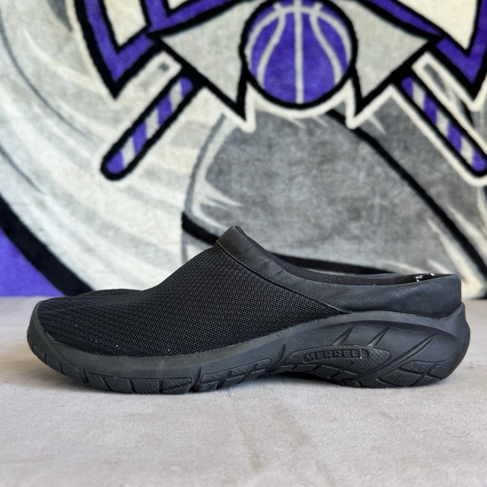Size 10.5 - Merrell Womens Encore Breeze 4 J000554 Black Casual Shoes Sneakers